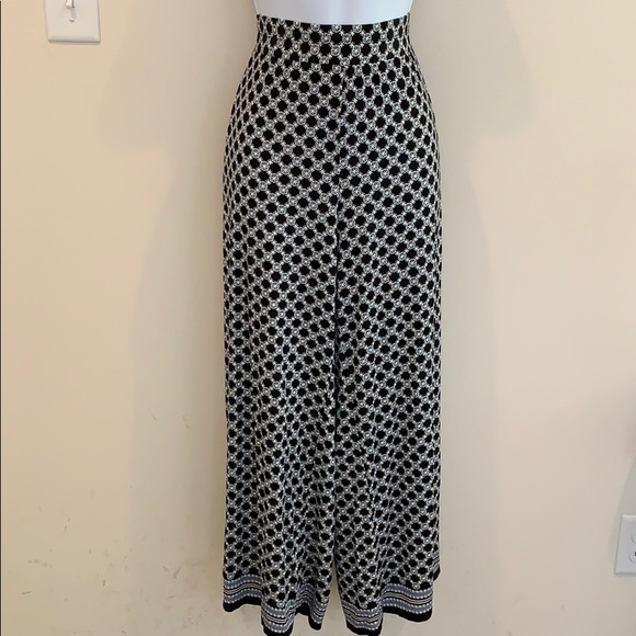 Max Studio Pants - Max Studio Printed Palazzo Crop Pants Size XL
